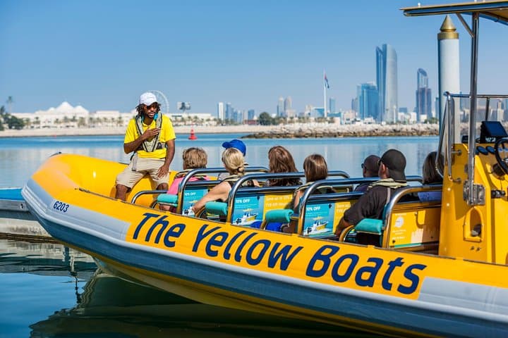 Abu Dhabi Sightseeing Boat Tours: Yas, Corniche & Al Maya Island by RIB photo 5