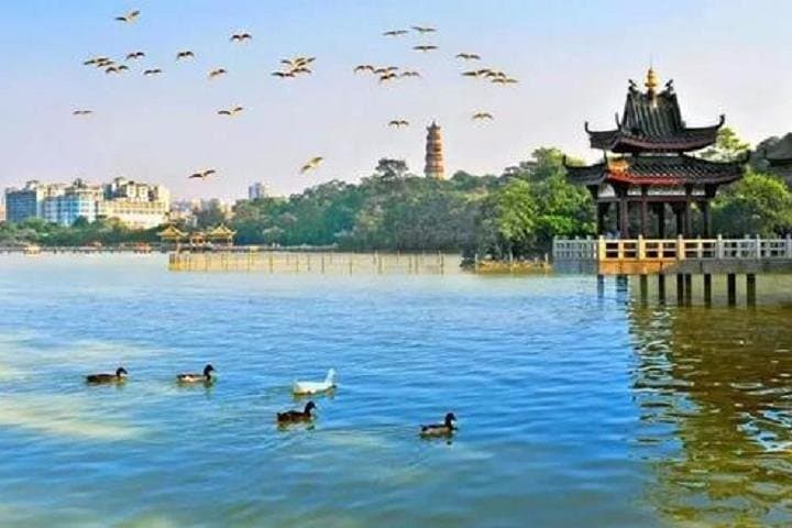 West Lake & Red Flower Reservoir Private Day Trip from Guangzhou