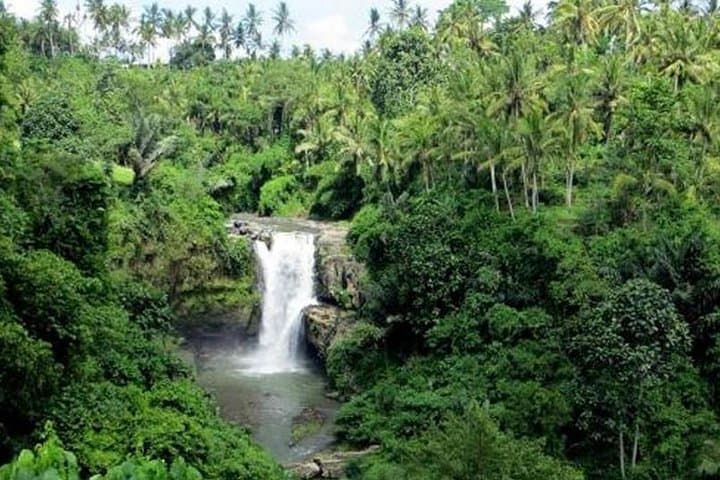 Ubud to Tanah Lot Full-Day Tour: Batik Villages, Waterfall & Sunset Temple photo 2