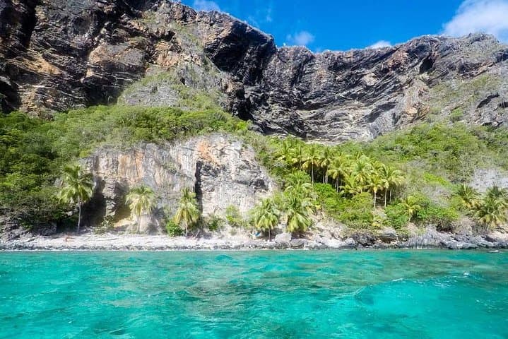 Frontón & Madame Beach Boat Tour from Las Galeras — Snorkel, Cliffs & Lunch
