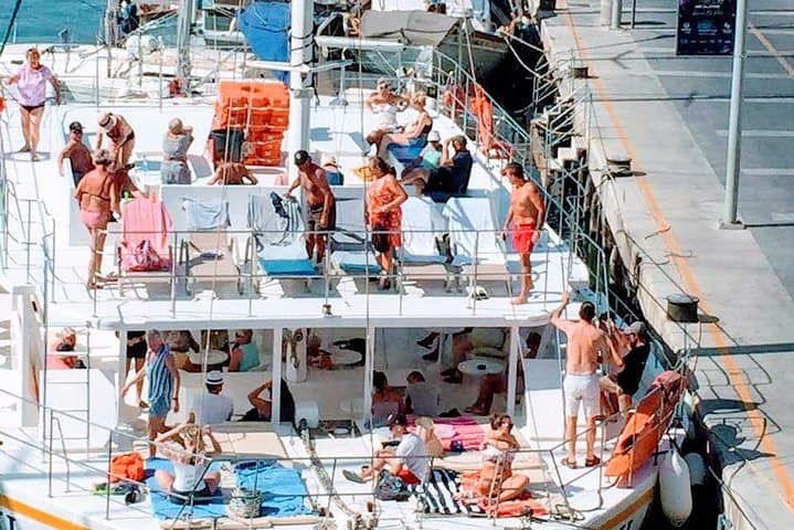 Limassol Catamaran Cruise: Full-Day Mediterranean Swim, Buffet & Open Bar photo 4