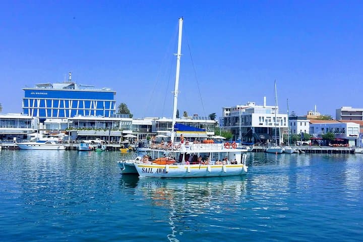 Limassol Catamaran Cruise: Full-Day Mediterranean Swim, Buffet & Open Bar photo 5