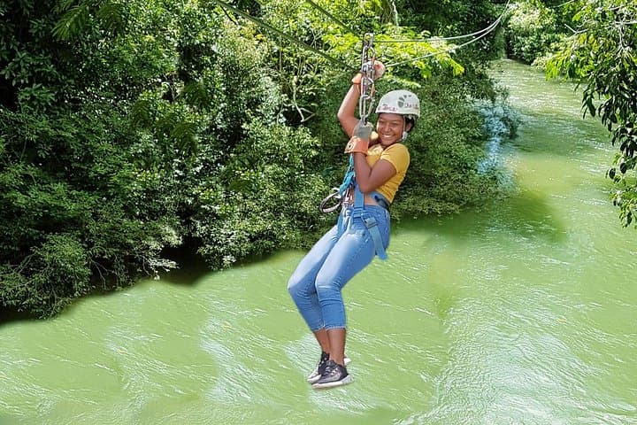 Private Limo Tour to Altun Ha Ruins with Ziplining & Cave Tubing from Ambergris Caye photo 4
