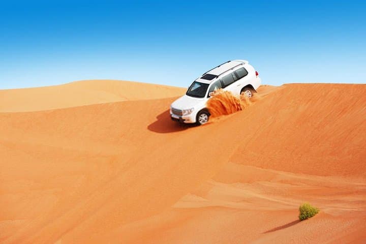 Morning Desert Safari: Dune-Bashing, Sand-Boarding & Camel Rides from Dubai