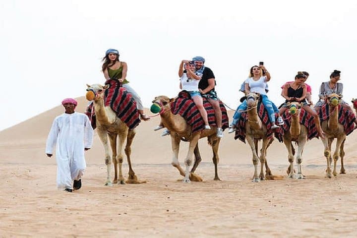 Morning Hummer Desert Safari in Dubai — Dune Bashing, Sandboarding & Camel Ride photo 3