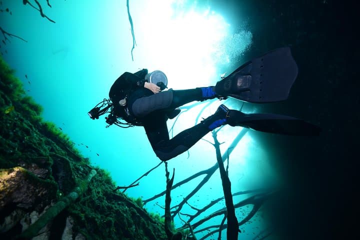 Dos Ojos Cenote: 2-Tank Certified Dive Adventure from Tulum photo 6