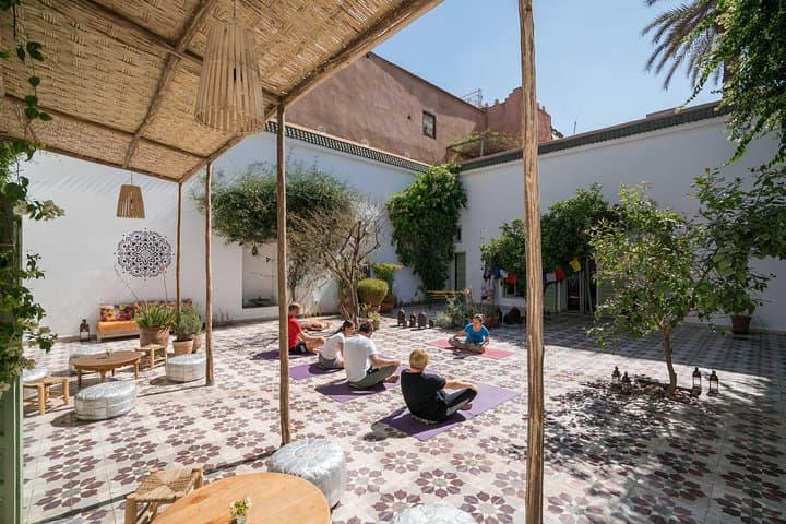 Half-Day Yoga and Wellness in an Authentic Marrakech Riad — Yoga, Massage & Local Lunch photo 1