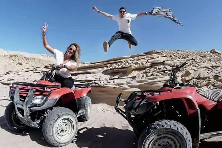 Hurghada Mega Safari: Quad Bikes, Bedouin Village & Sunset Dinner