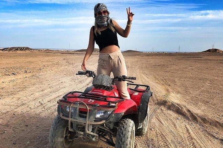 Hurghada Mega Safari: Quad Bikes, Bedouin Village & Sunset Dinner photo 3