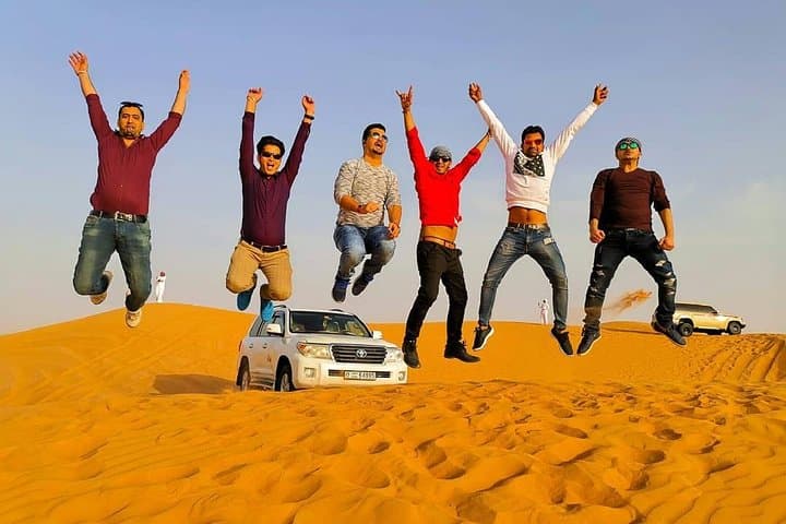 Dubai Red Dune Desert Safari: BBQ, Camel Ride & Sandboarding photo 5