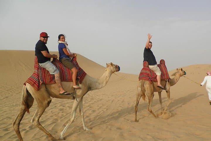 Morning Desert Safari with Camel Trekking in Dubai — Dune Bashing & Sandboarding photo 4