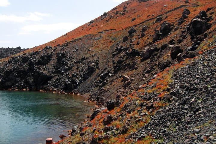 Santorini Volcano & Hot Springs Private Tour — Nea Kameni Hike from Fira photo 3