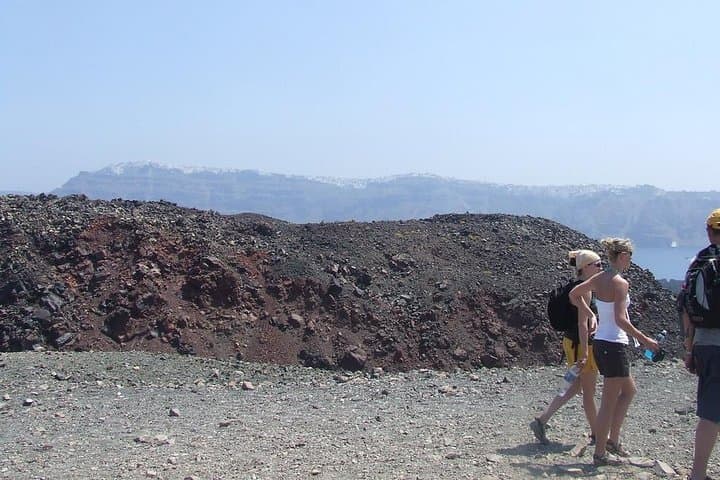 Santorini Volcano & Hot Springs Private Tour — Nea Kameni Hike from Fira photo 4