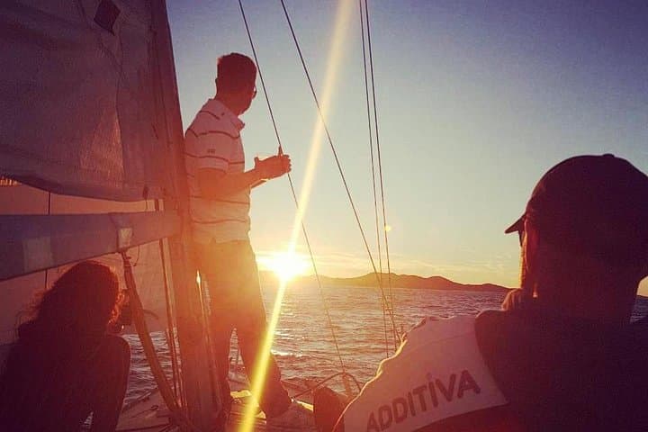 Sunset Sailing from Hvar on a Modern 36ft Yacht