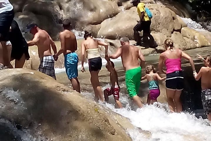 Falmouth Cave Explorer & Waterfalls Tour — Green Grotto, Blue Hole, Dunns River photo 4