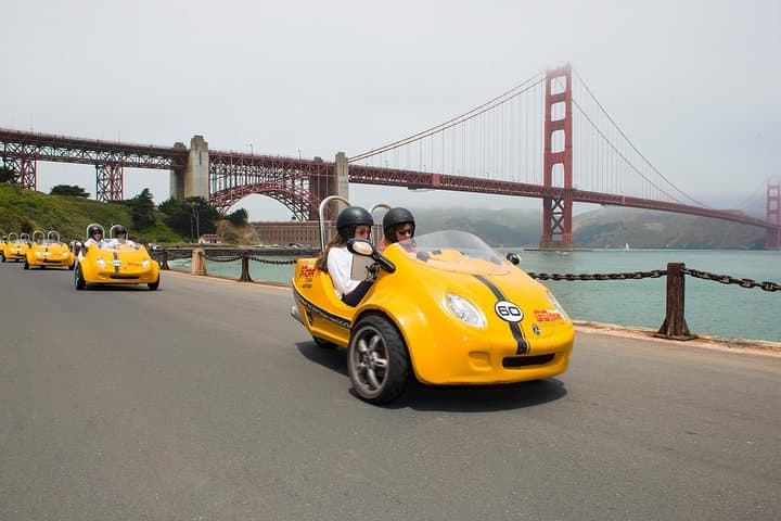 Golden Gate Bridge & Lombard Street GoCar Tour — 2-Hour Self-Guided SF Loop