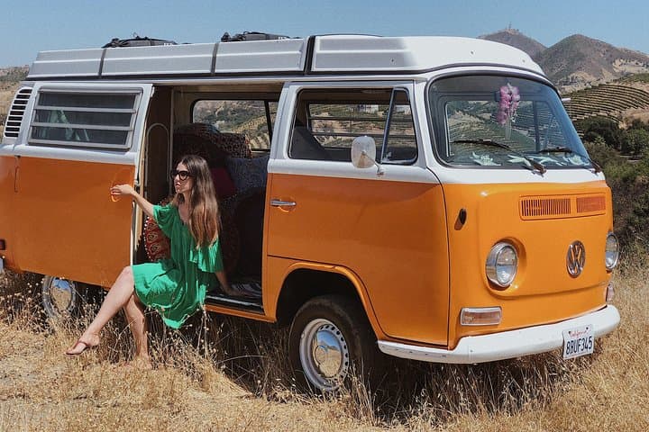 Vintage VW Wine Tasting and Coastal Cruise in Malibu