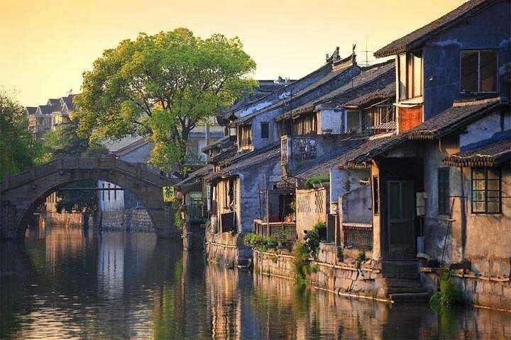 Fengjing Ancient Water Town Private Tour from Shanghai — Boat Rides & Stone Alleys photo 1
