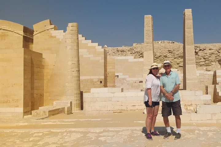 Saqqara, Memphis & Khan El Khalili Private Day Tour — Step Pyramid to Cairo's Oldest Bazaar photo 2