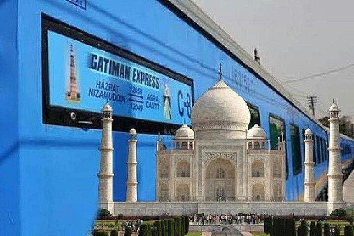 Gatimaan Express Day Trip: Taj Mahal & Agra Fort Private Tour from Delhi photo 1