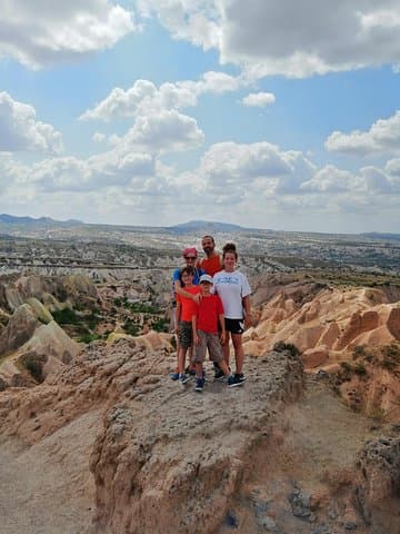 Red & Rose Valley Hike in Cappadocia — Guided Walk through Ancient Rock Formations