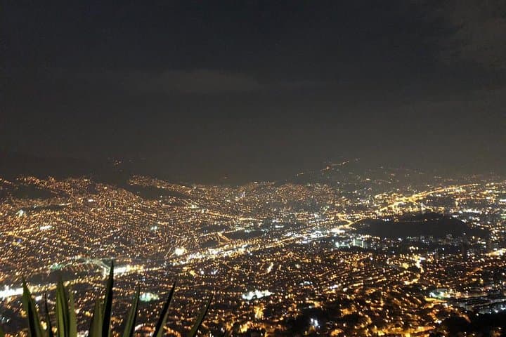 Medellín Night View at El Picacho with Colombian Snacks photo 2