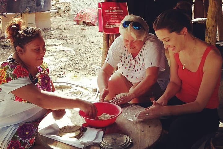 Coba Adventure & Sabrosura: Biking, Cenote Swim, Zipline and Mayan Community Lunch