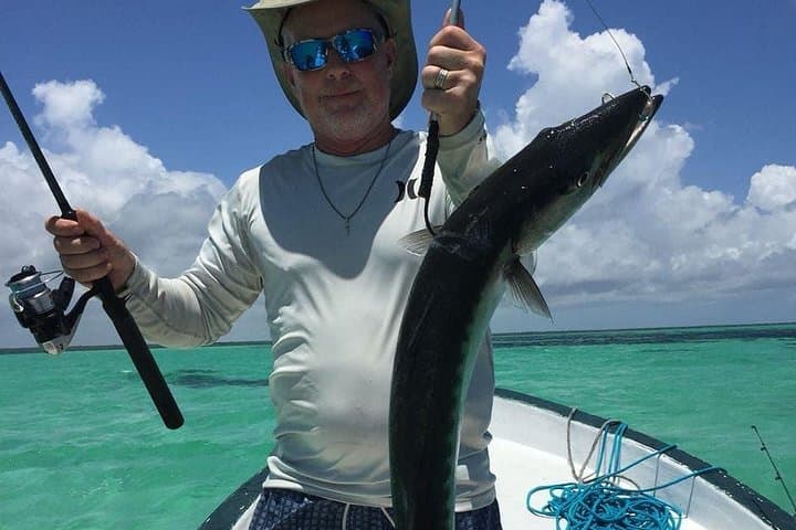 Barracuda Fishing Day in Cancun: Private Caribbean Reef Adventure photo 2