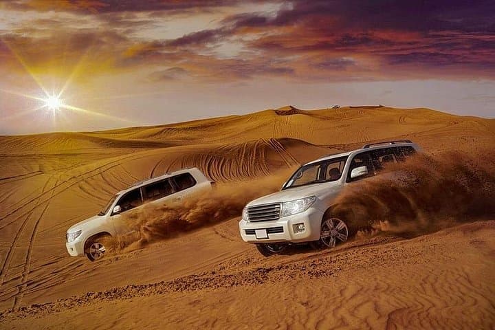 Dubai Evening Desert Safari: Dune Bashing, Camel Ride & BBQ Under the Stars photo 2