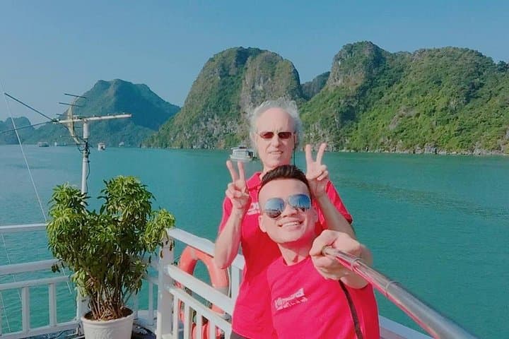 Halong Bay 1-Day Luxury Cruise to Titov Island & Surprising Cave photo 3