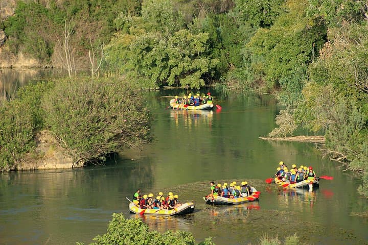 Rafting the Almadenes Canyon: Raft, Caves & Ancient Rock Art Near Murcia