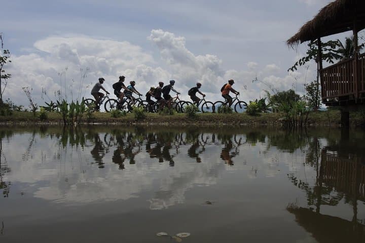 Overnight Mae Taeng Valley Cycling: Bua Tong (Sticky) Waterfall & Rural Trails photo 5