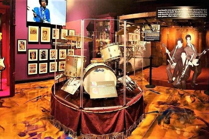 Inside Nashville's Musicians Hall of Fame: Instruments, Interactive GRAMMY Gallery & Jimi Hendrix Stage photo 1