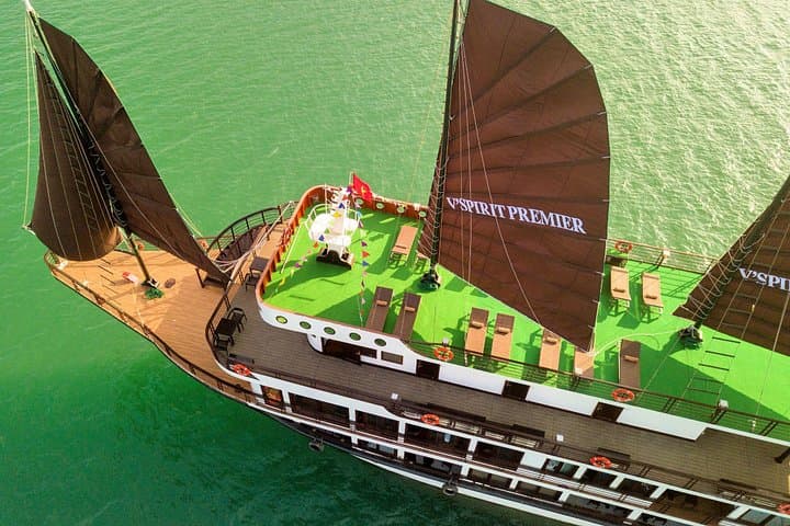 V'Spirit Premier Cruise: 2-Day Luxury Lan Ha Bay Overnight Cruise photo 2
