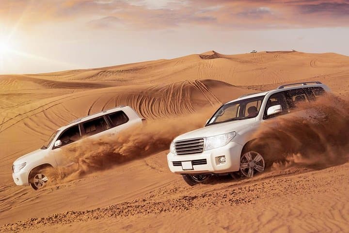 Dubai Red Dune Desert Safari — 45-Minute Dune Bashing, BBQ & Bedouin Camp Experience