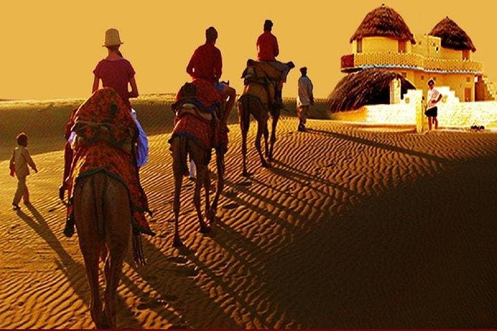 Jaisalmer Fort & Thar Desert Safari: Camel Ride, Kuldhara and Cultural Night