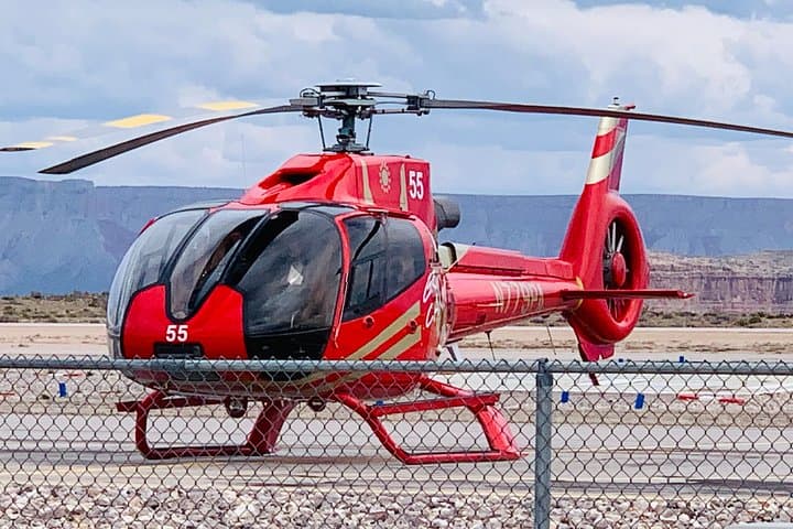 Grand Canyon West Helicopter Descent and Skywalk Tour from Las Vegas photo 1
