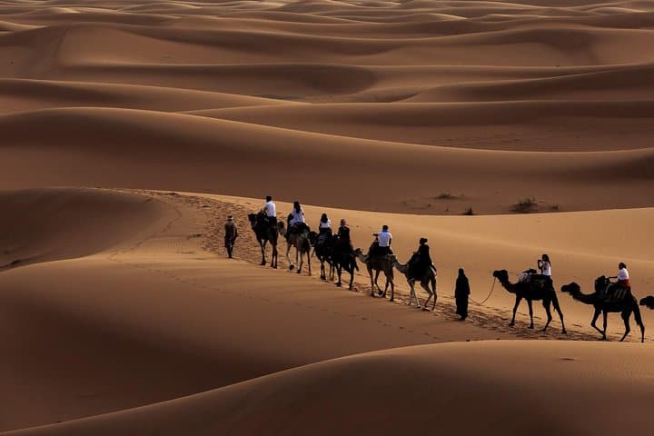 Morning Desert Safari in Dubai — Sunrise Dune Bashing & Sandboarding in Lahbab photo 1