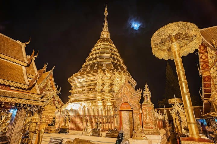 Chiang Mai Night Tour: Wat Umong & Doi Suthep After Dark photo 3