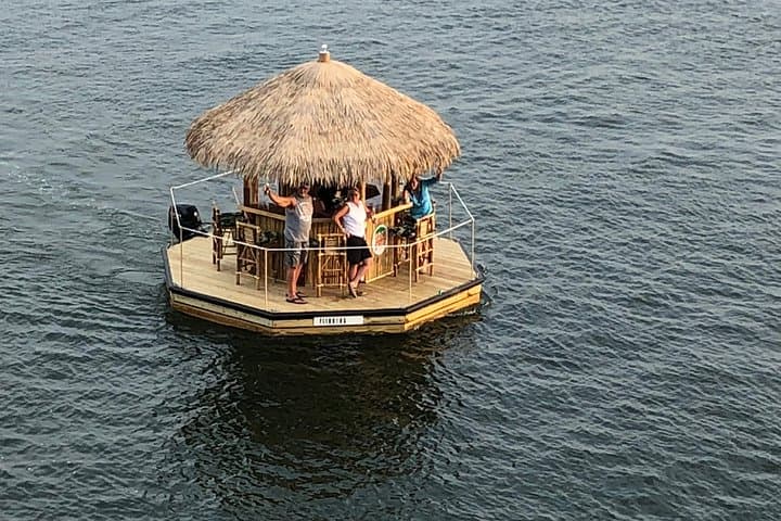 Cruise Destin's Floating Tiki Bar for 360° Harbor Views & Harbor Lights photo 6