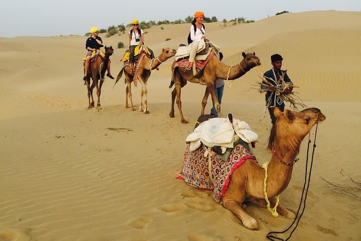 Shahi Overnight Camel Safari in Jaisalmer — Non-Touristic Sand Dune Camp photo 5