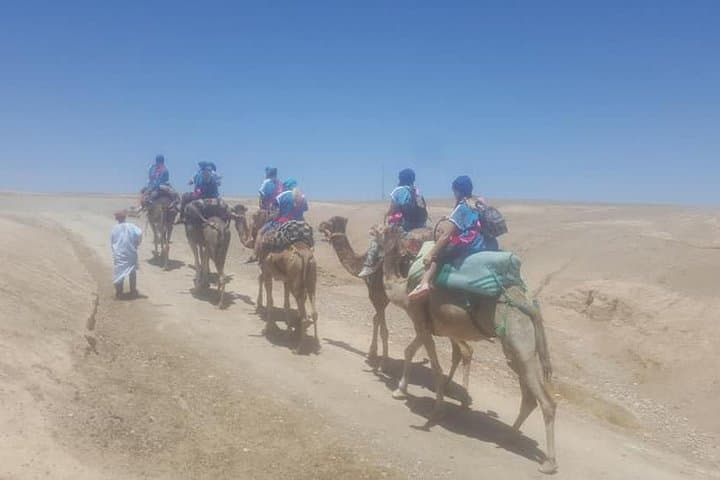 Sunset Camel Ride in Agafay Desert — Marrakech Evening Excursion & Mint Tea photo 5