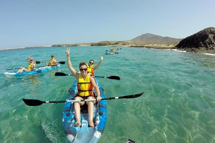 Sea Kayak and Snorkel the Papagayo Beaches of Lanzarote