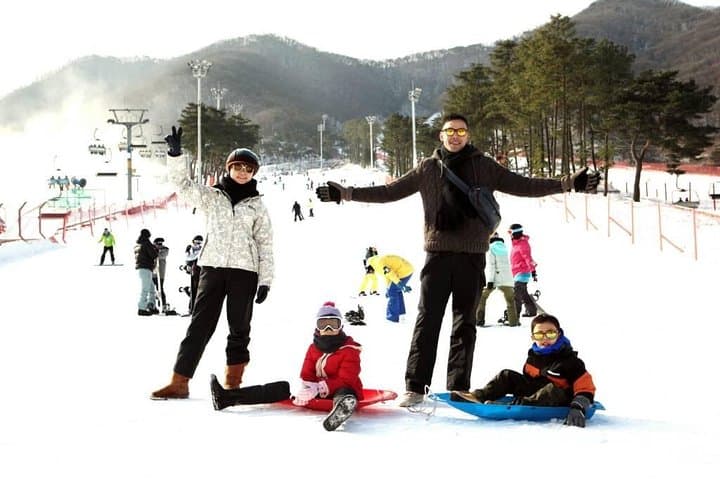 Full-Day Ski Tour to Jisan Ski Resort from Seoul — Lessons, Rentals & Snow Fun photo 2
