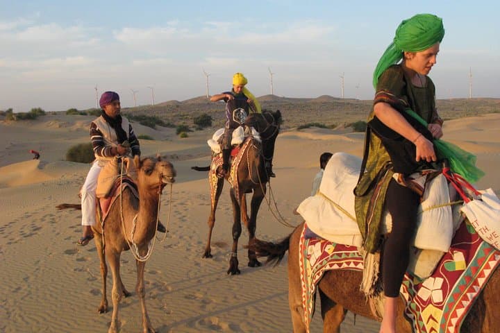 Sunset Camel Ride & Desert Cultural Evening in Jaisalmer photo 3