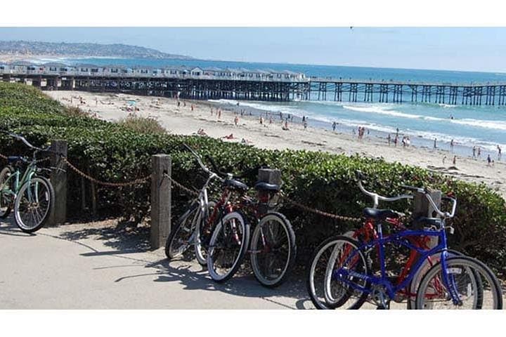 Bike Around San Diego Bay to the Ocean: Mission Bay to Pacific Beach Bike Tour