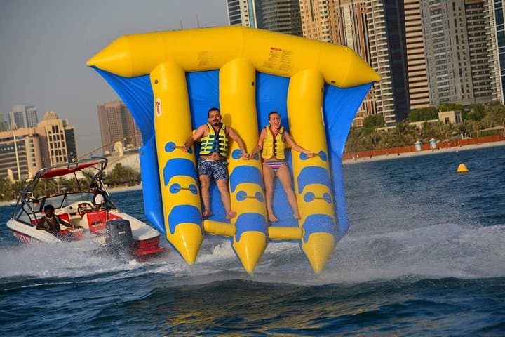 Fly Fish Dubai: 15-Min Towable Thrill with Private Transfer