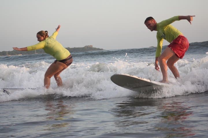 Secluded Playa Grande Surf Lessons & Ocean Village Coastal Tour photo 2