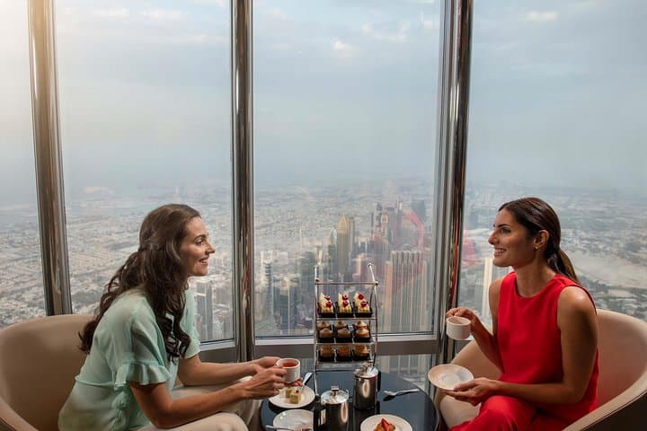 High Tea at At.Mosphere: Burj Khalifa 122nd Floor Private Transfer Experience photo 5