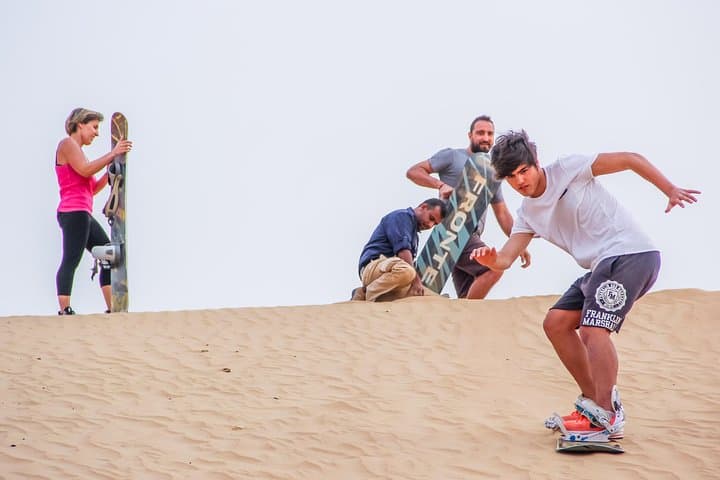 Sunset Dunes: Private Dubai Desert Safari with BBQ, Sandboarding & Camel Ride photo 5